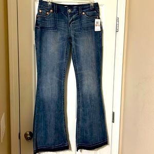 Brand new Seven wide leg long jeans with tags.